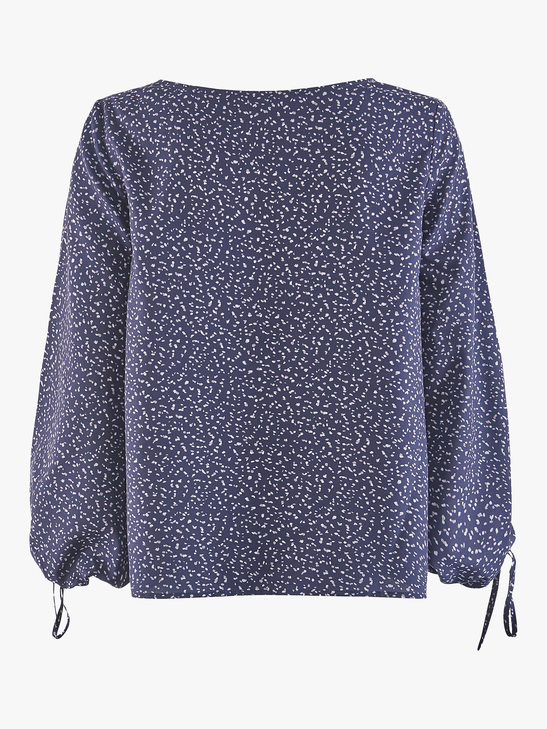 Buy French Connection Chinwe Light Gathered Sleeve Top Online at johnlewis.com
