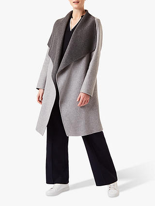 Hobbs Gabriella Wool Blend Coat, Grey