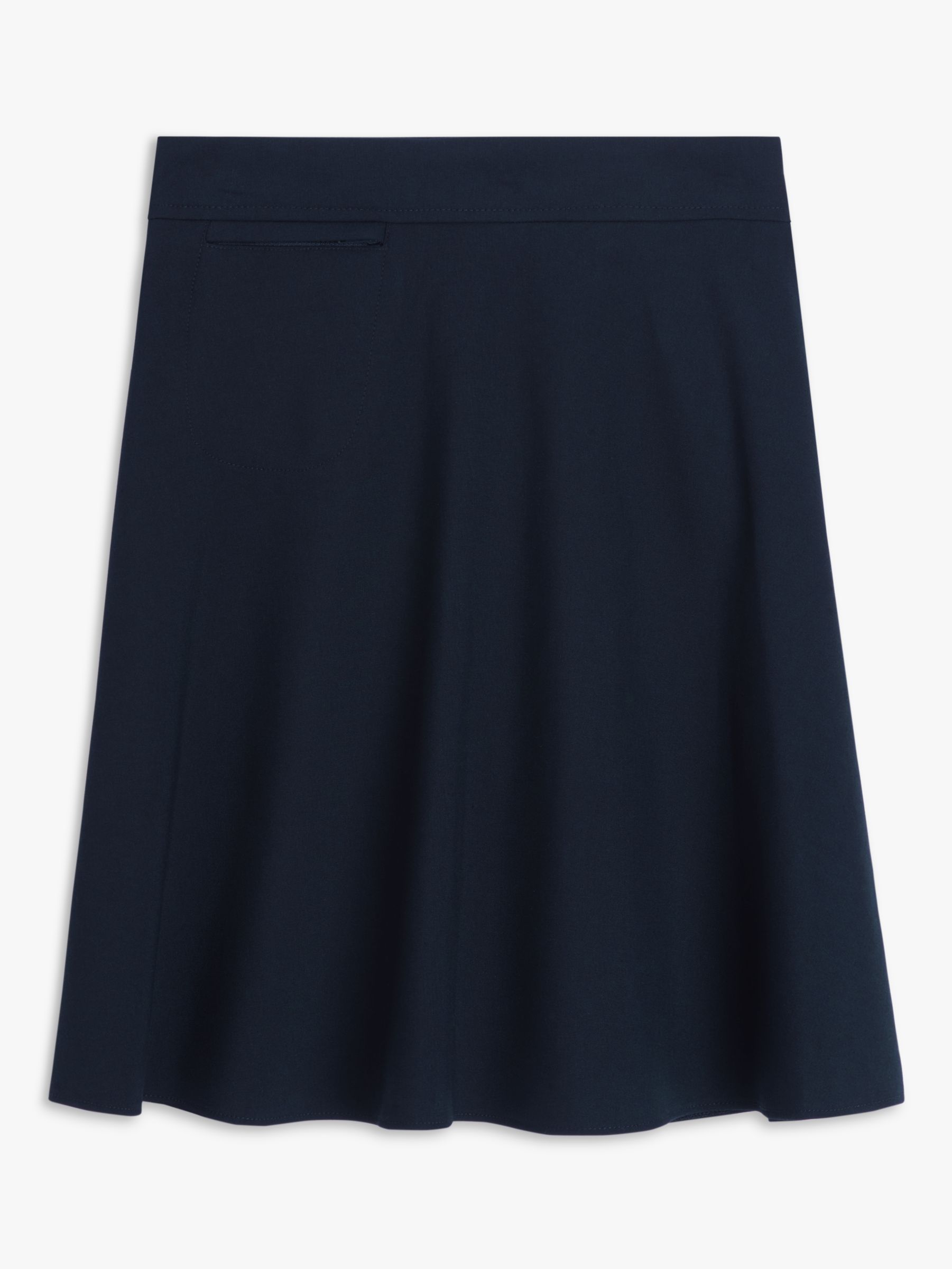 John Lewis Girls' Adjustable Waist Stain Resistant A-Line School Skirt ...