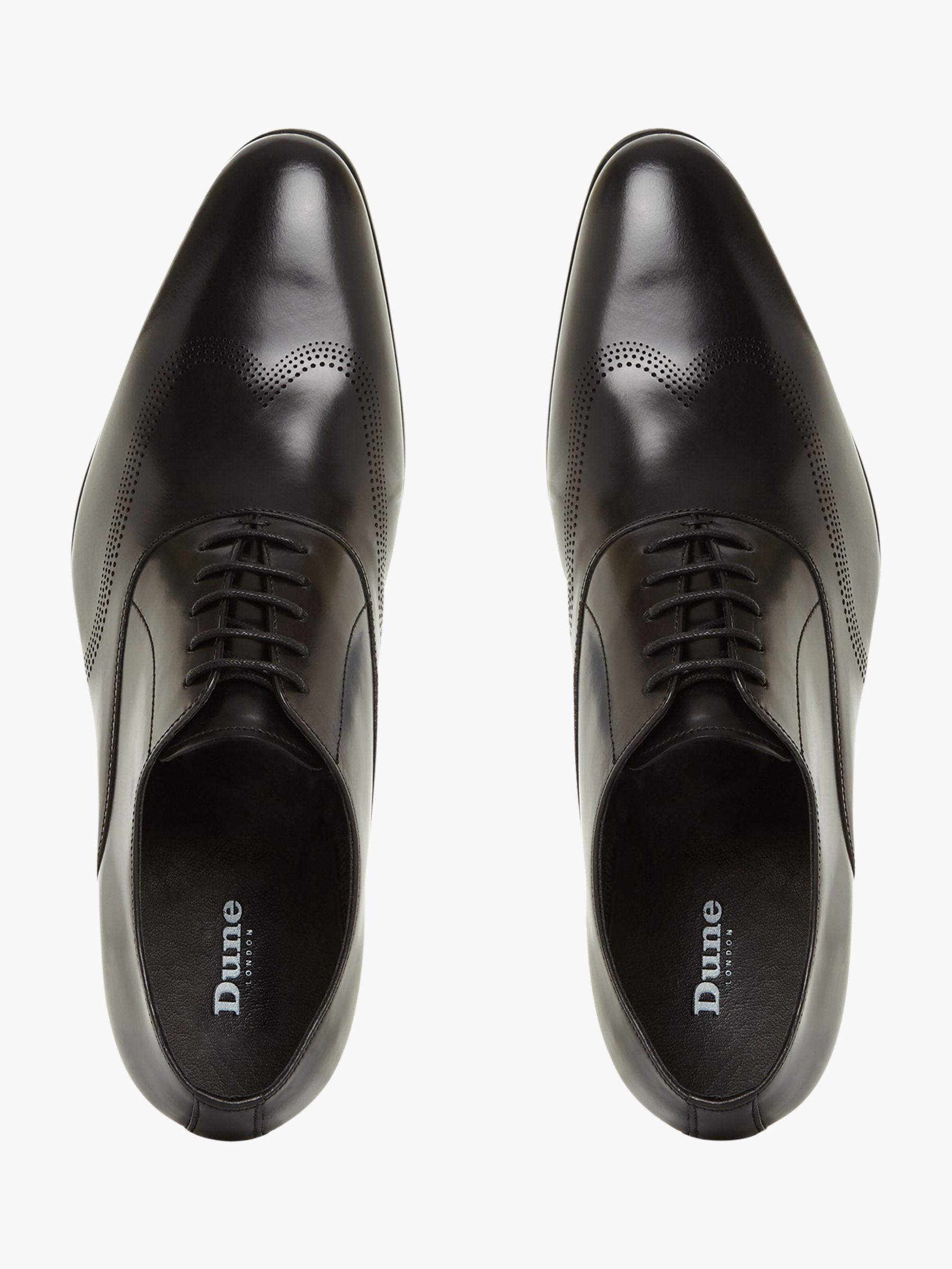 Dune Syn Punched Wingtip Oxford Shoes