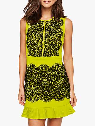 Damsel in a Dress Lanna Lace Dress, Chartreuse