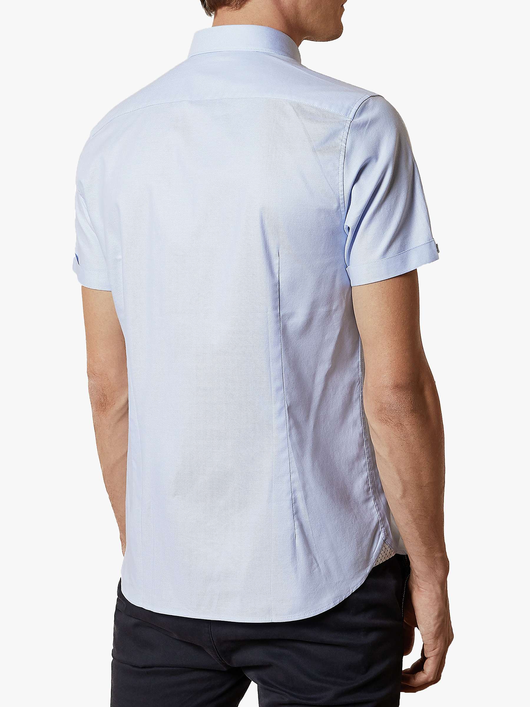 Buy Ted Baker Yesso Cotton Oxford Short Sleeve Shirt Online at johnlewis.com
