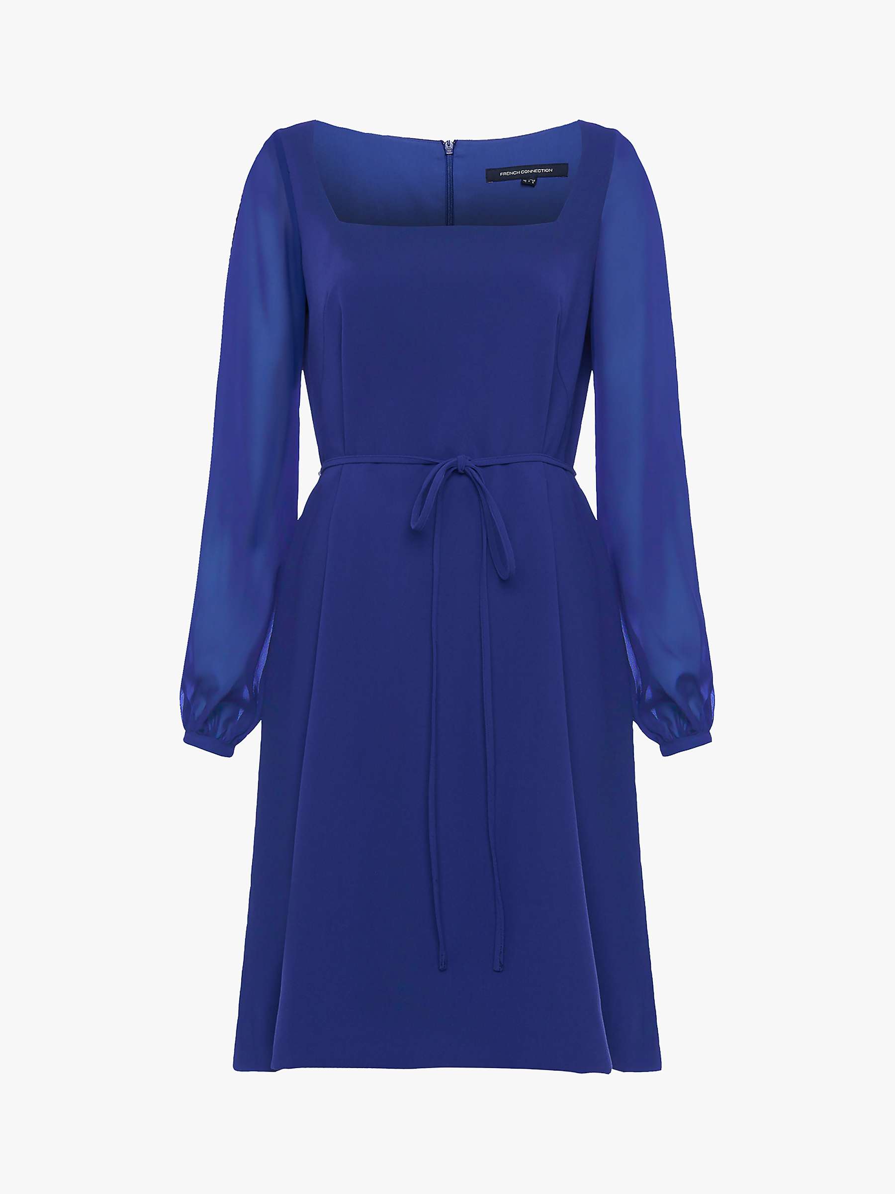 Buy French Connection Addinalla Crepe Square Neck Mini Dress Online at johnlewis.com
