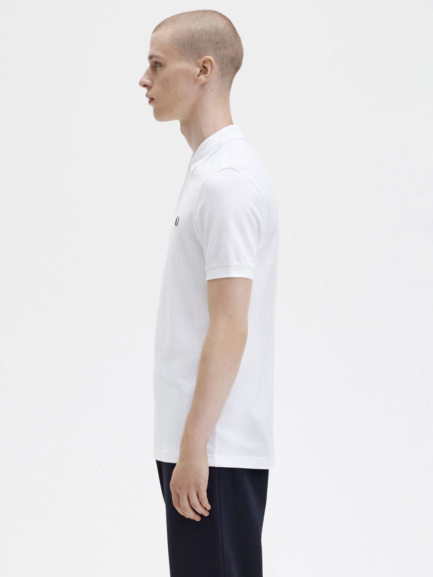 Buy Fred Perry Plain Regular Fit Polo Shirt Online at johnlewis.com