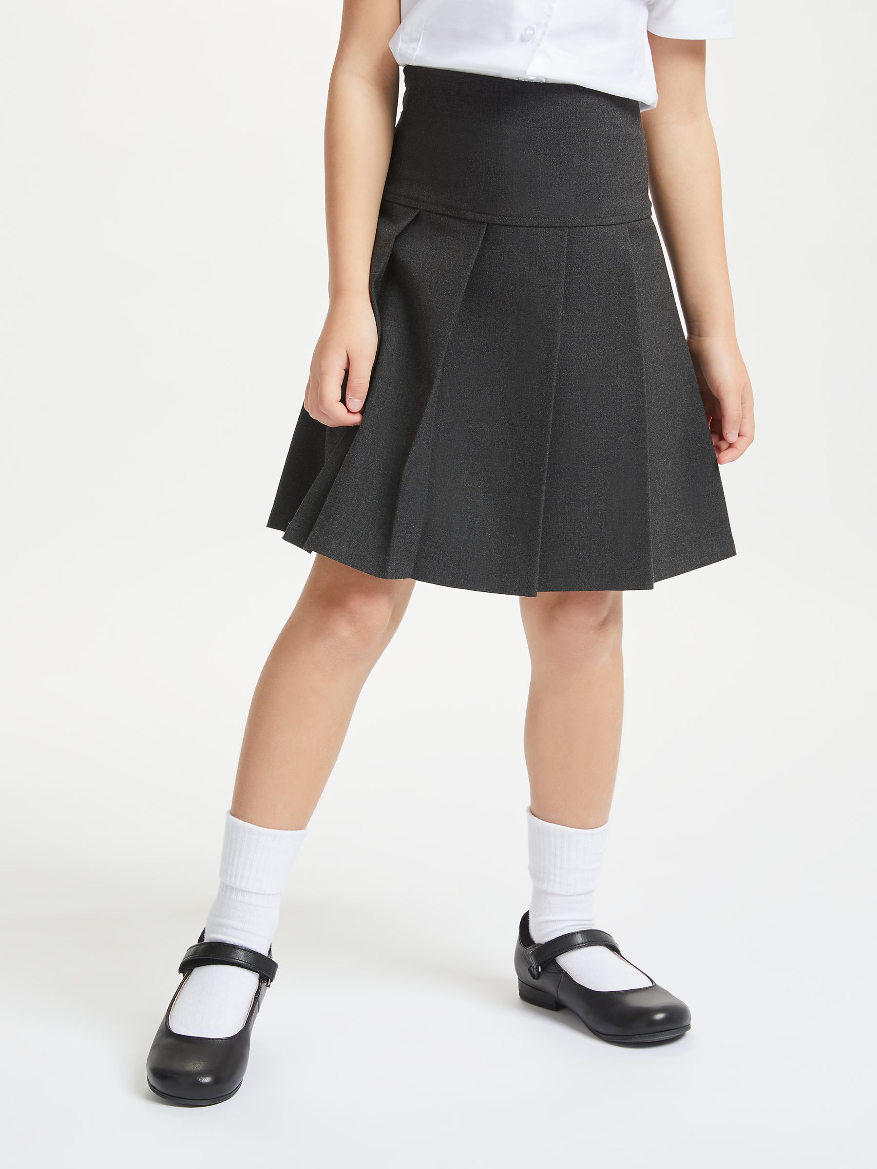 Buy Black Jersey Stretch Pull-On Pencil Skirt (3-18yrs) from the