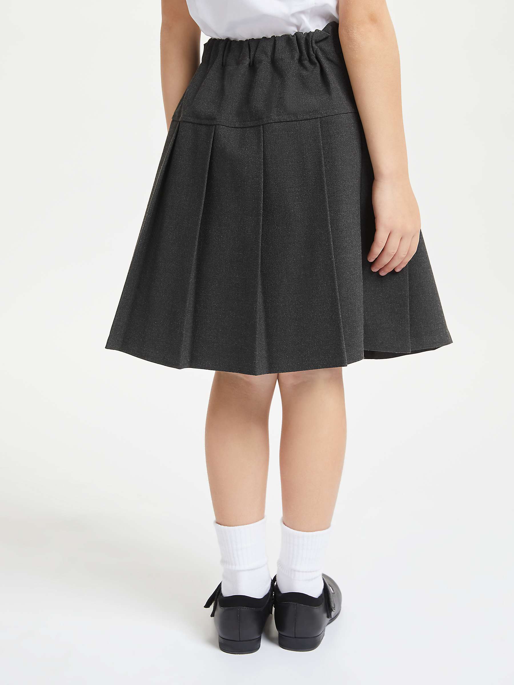 Buy John Lewis Girls' Adjustable Waist Stain Resistant Panel Pleated School Skirt Online at johnlewis.com