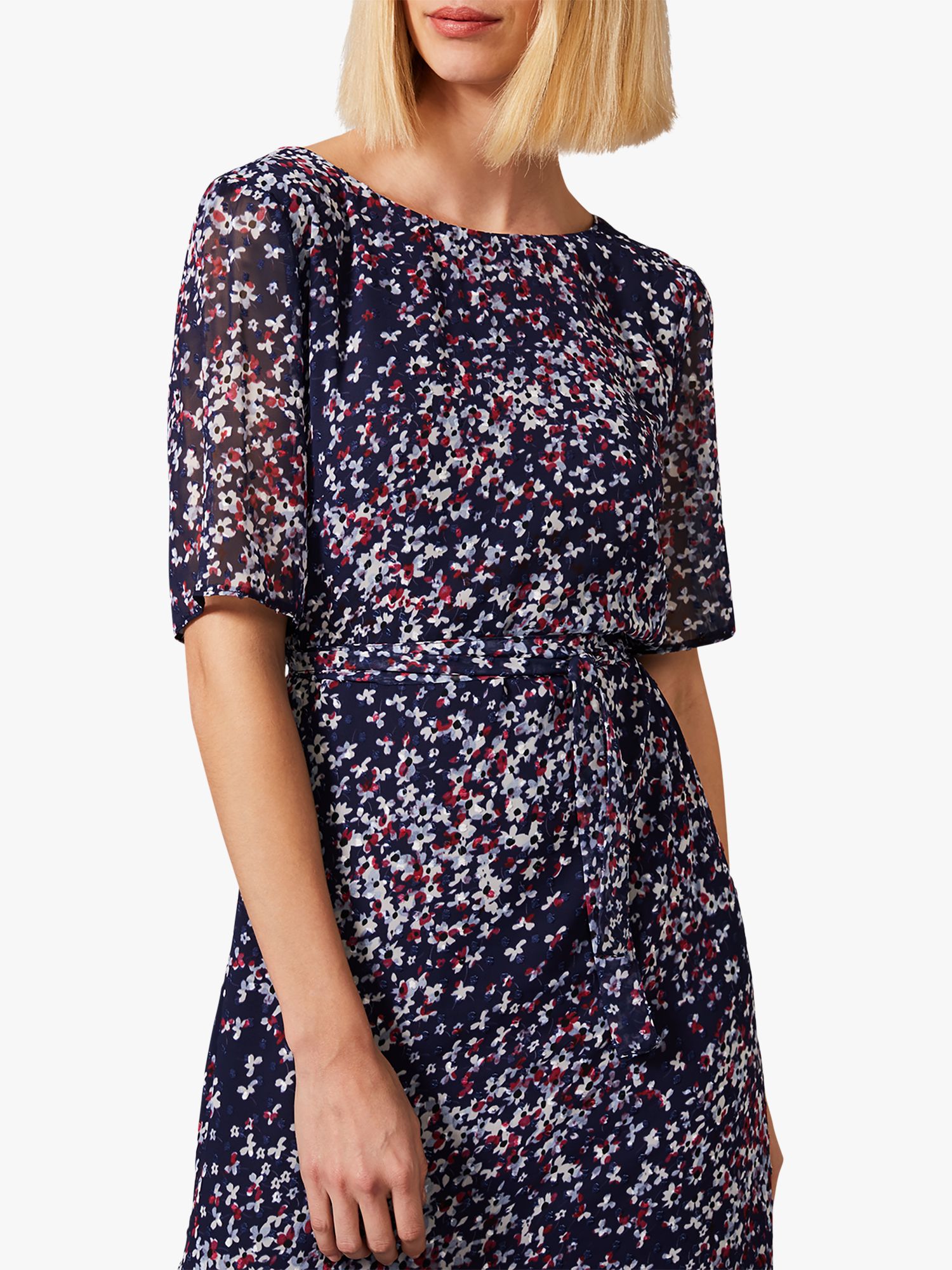 phase eight klara printed dress