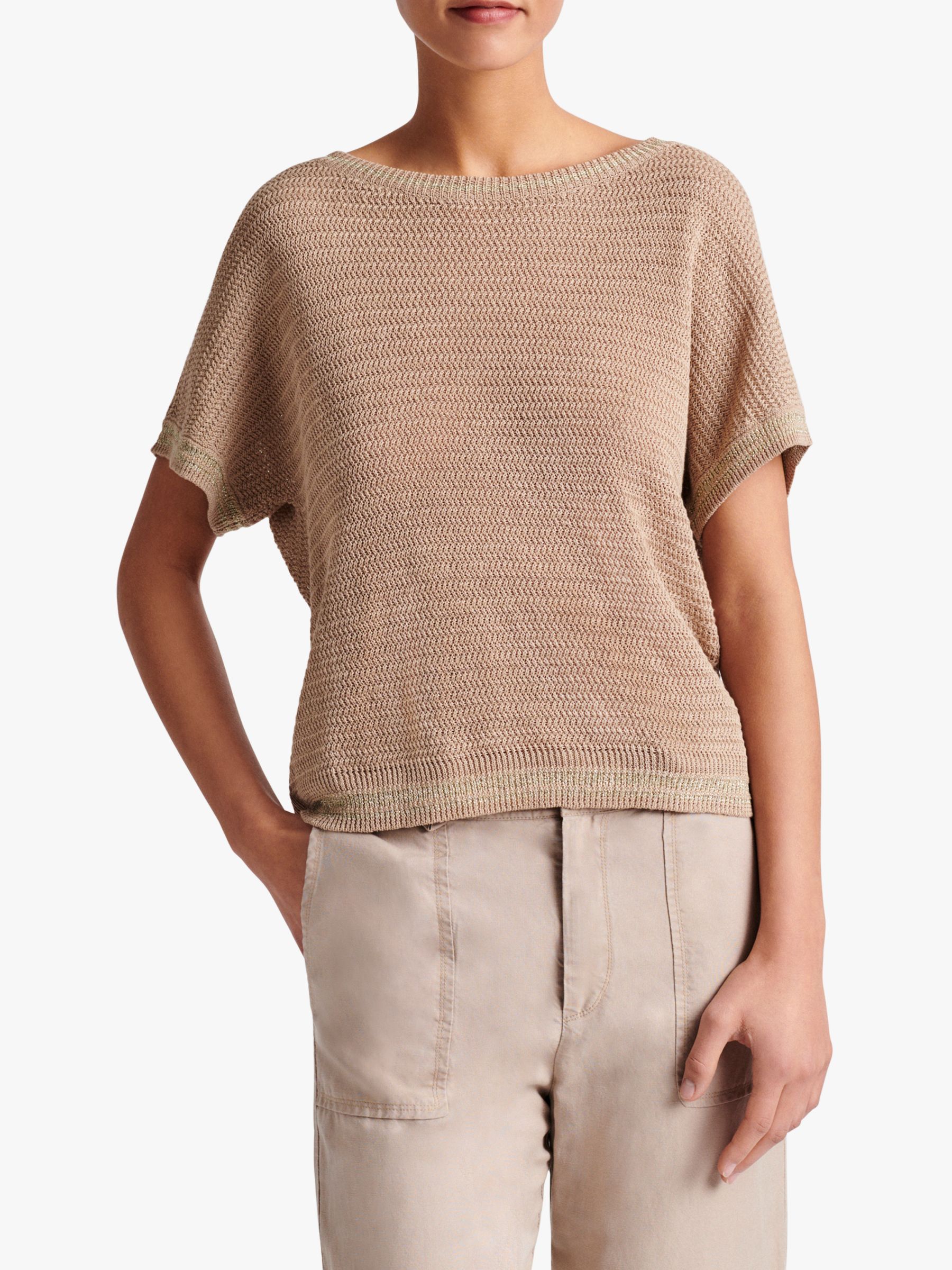 Gerard Darel Emanno Linen T-Shirt, Beige