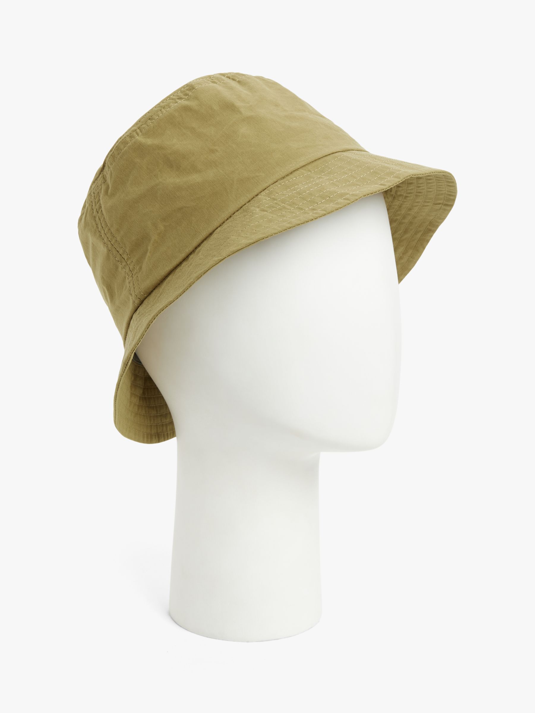 Barbour Irvine Waxed Cotton Bucket Hat 