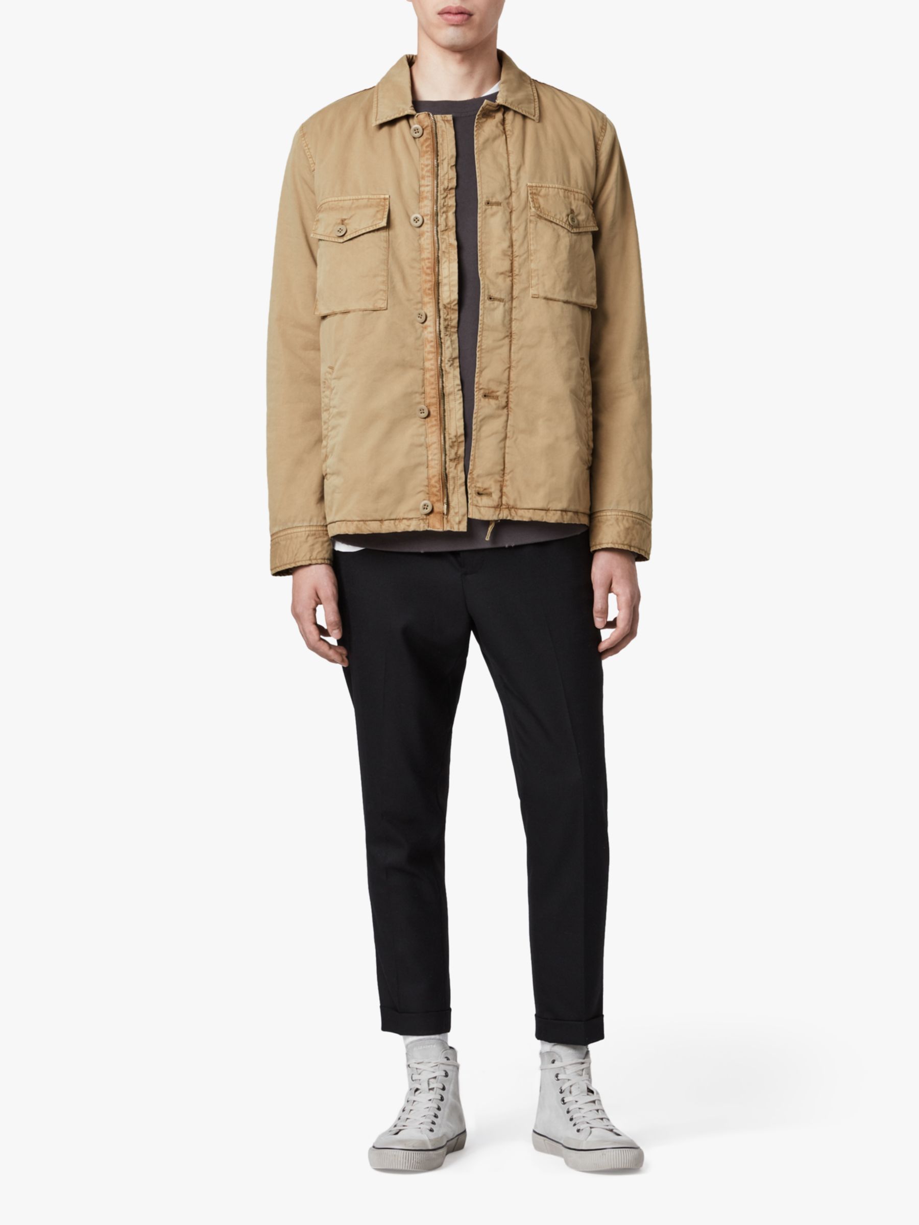 AllSaints Colridge Military Shirt Jacket