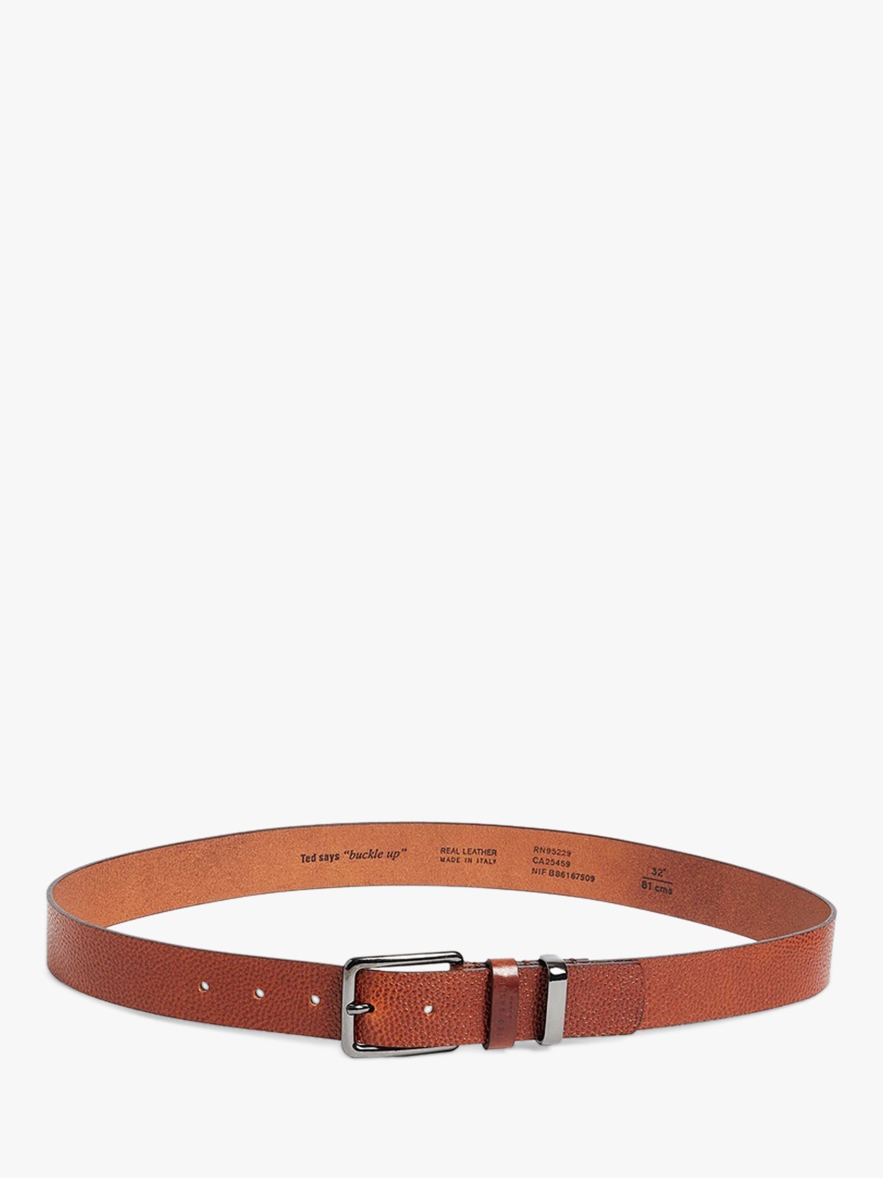 Ted Baker Miloner Leather Belt, Brown