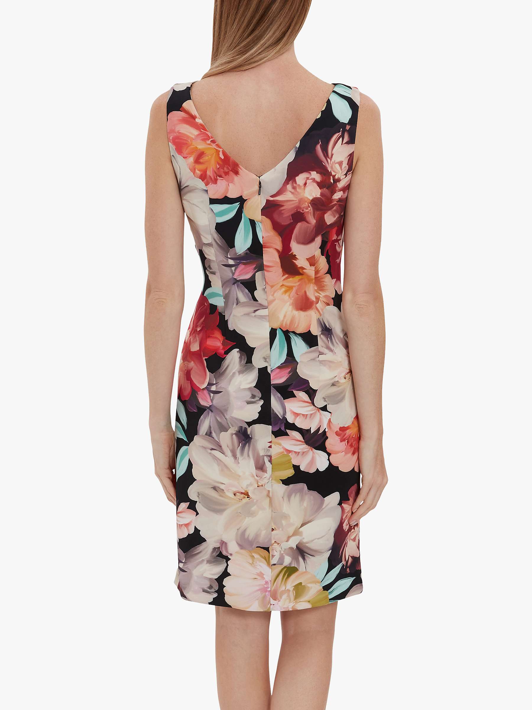 Buy Gina Bacconi Elena Floral Print Dress, Multi Online at johnlewis.com