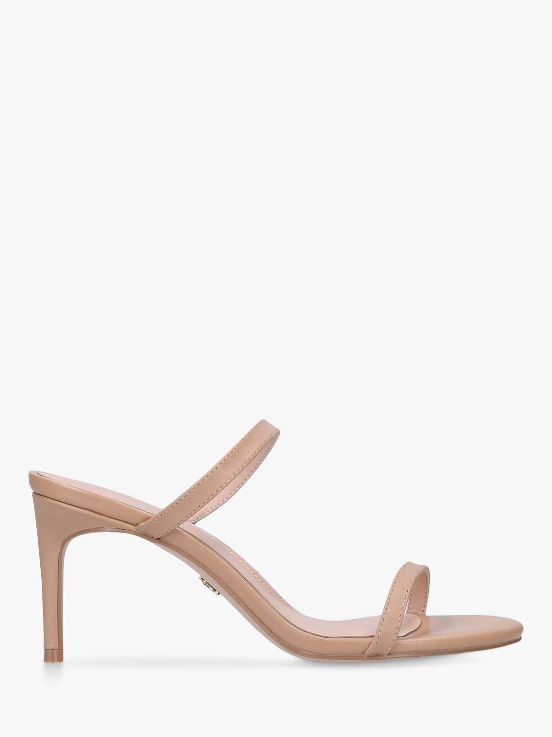 Kurt Geiger London Petra Strappy Leather Sandals, Nude