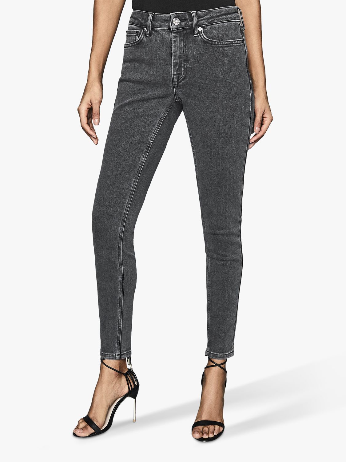 Reiss Lux Skinny Jeans, Grey