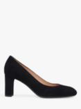 L.K.Bennett Winola Suede Court Shoes, Black