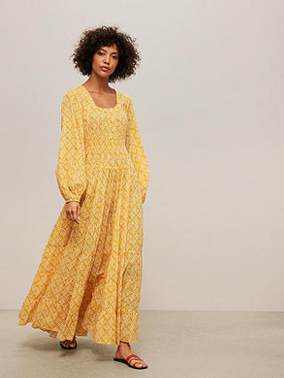 AND/OR La Galeria Elefante Jodie Dress, Yellow