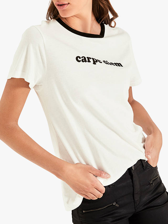 hush Carpe Diem Graphic T-Shirt, White
