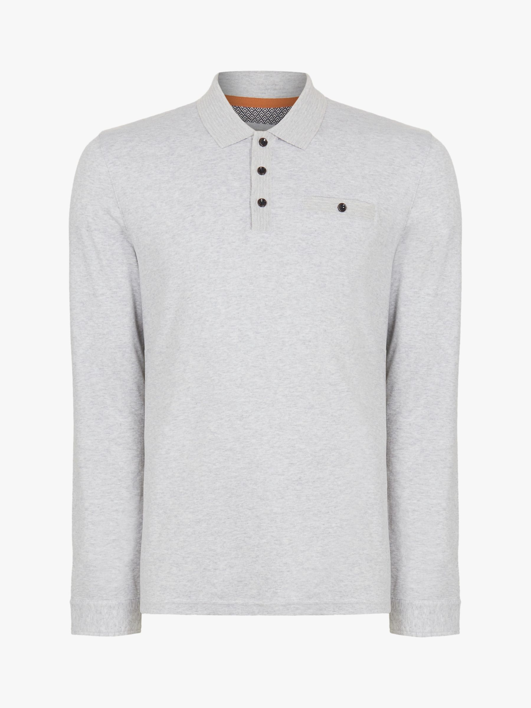 Ted Baker Skelter Long Sleeve Polo Shirt