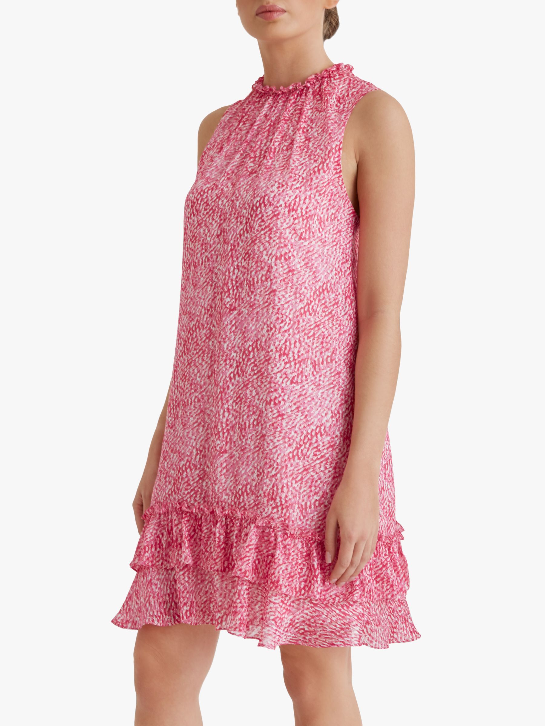Fenn Wright Manson Petite Mirabelle Dress, Raspberry Pink