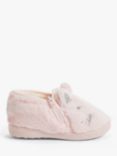 John Lewis Baby Cat Slippers, Pink