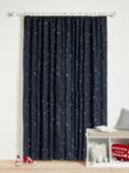 John Lewis Stardust Pencil Pleat Blackout Children's Curtains