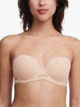Wacoal Halo Lace Non-Padded Strapless Bra, Ivory at John Lewis & Partners