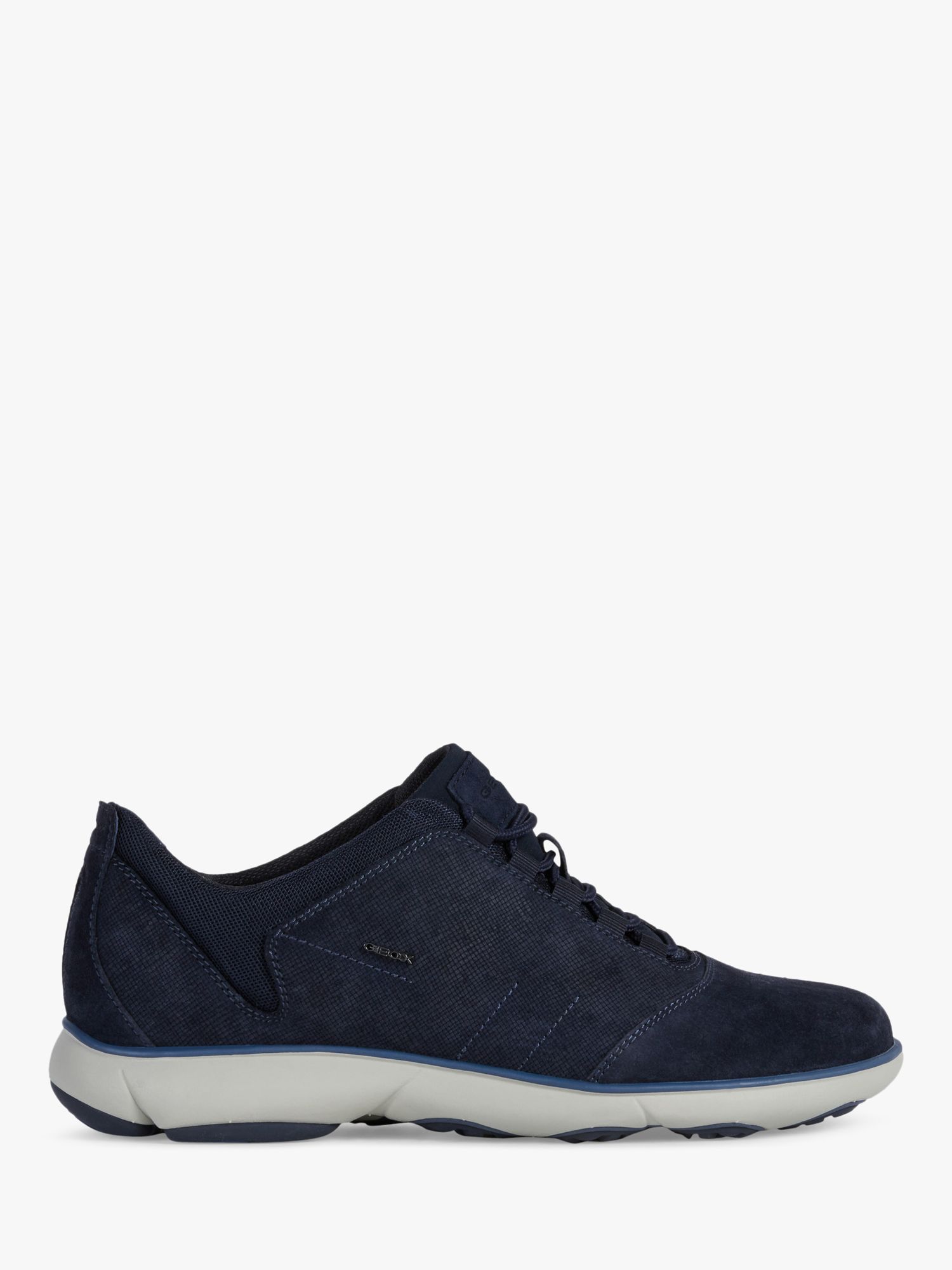 Geox Nebula Breathable Trainers, Navy at John Lewis & Partners