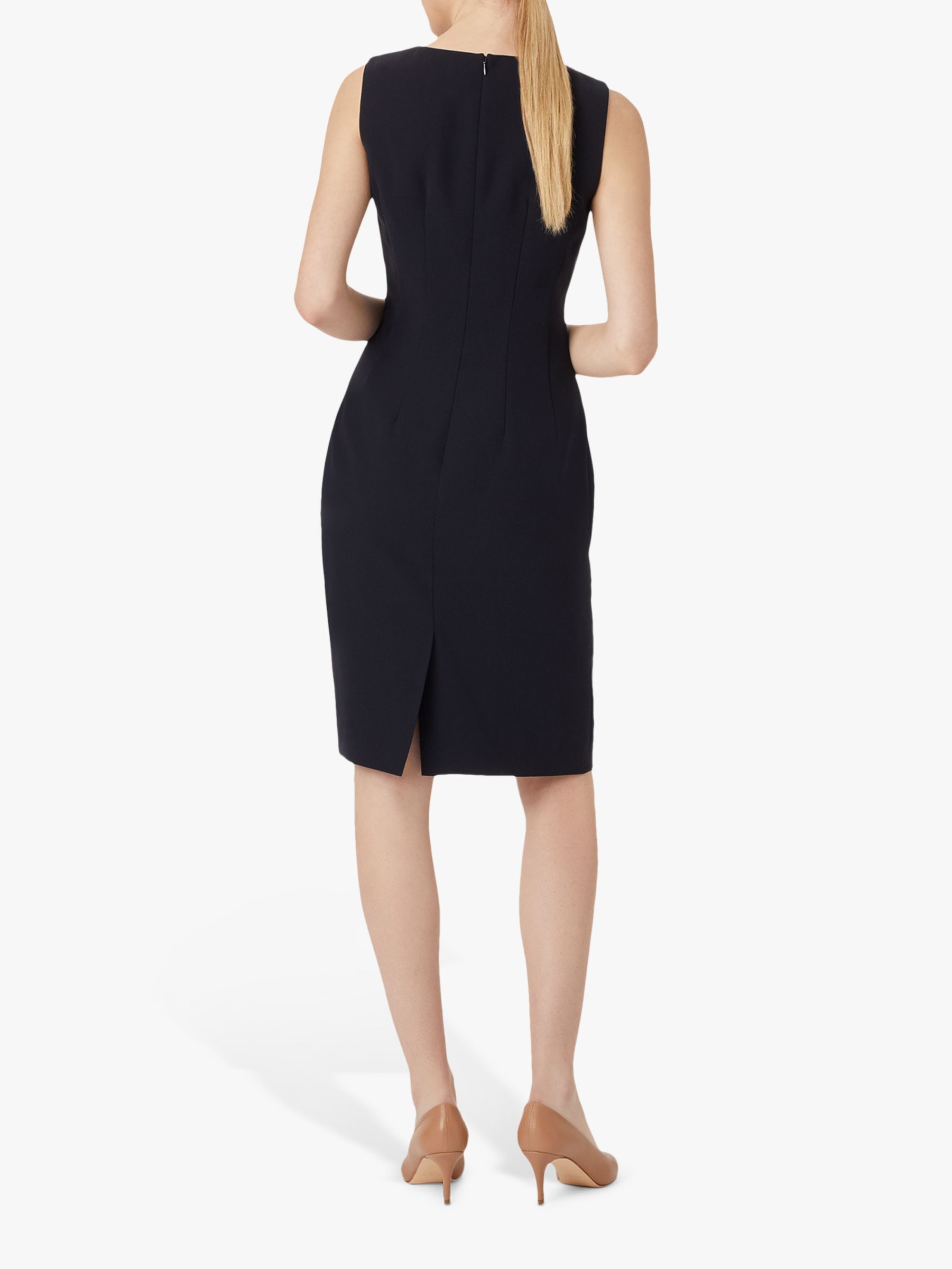 Hobbs Maya Dress, Navy at John Lewis & Partners