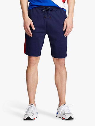 Polo Ralph Lauren Colour Block Cotton Shorts, Cruise Navy/Multi