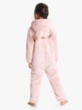 John Lewis Kids' Sherpa Onesie, Light Pink