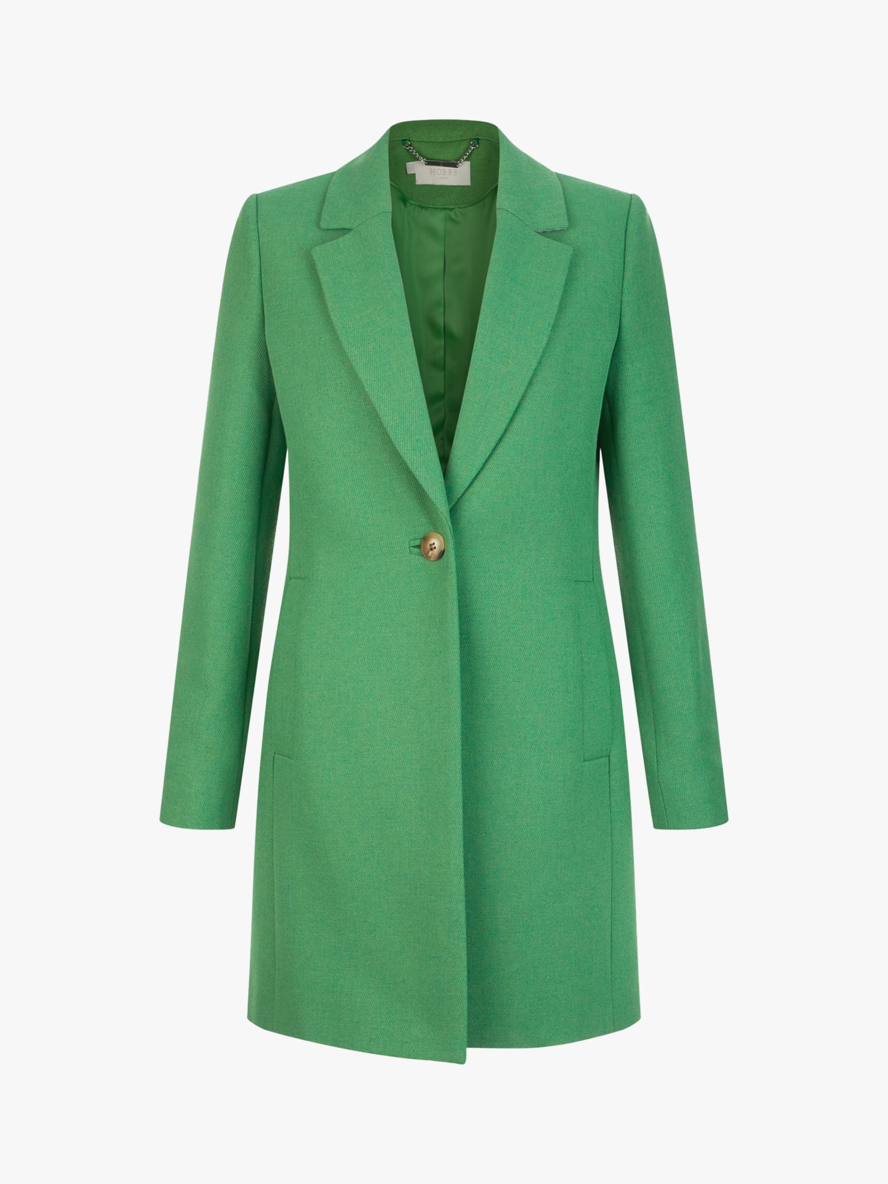 Hobbs Camellia Coat, Green