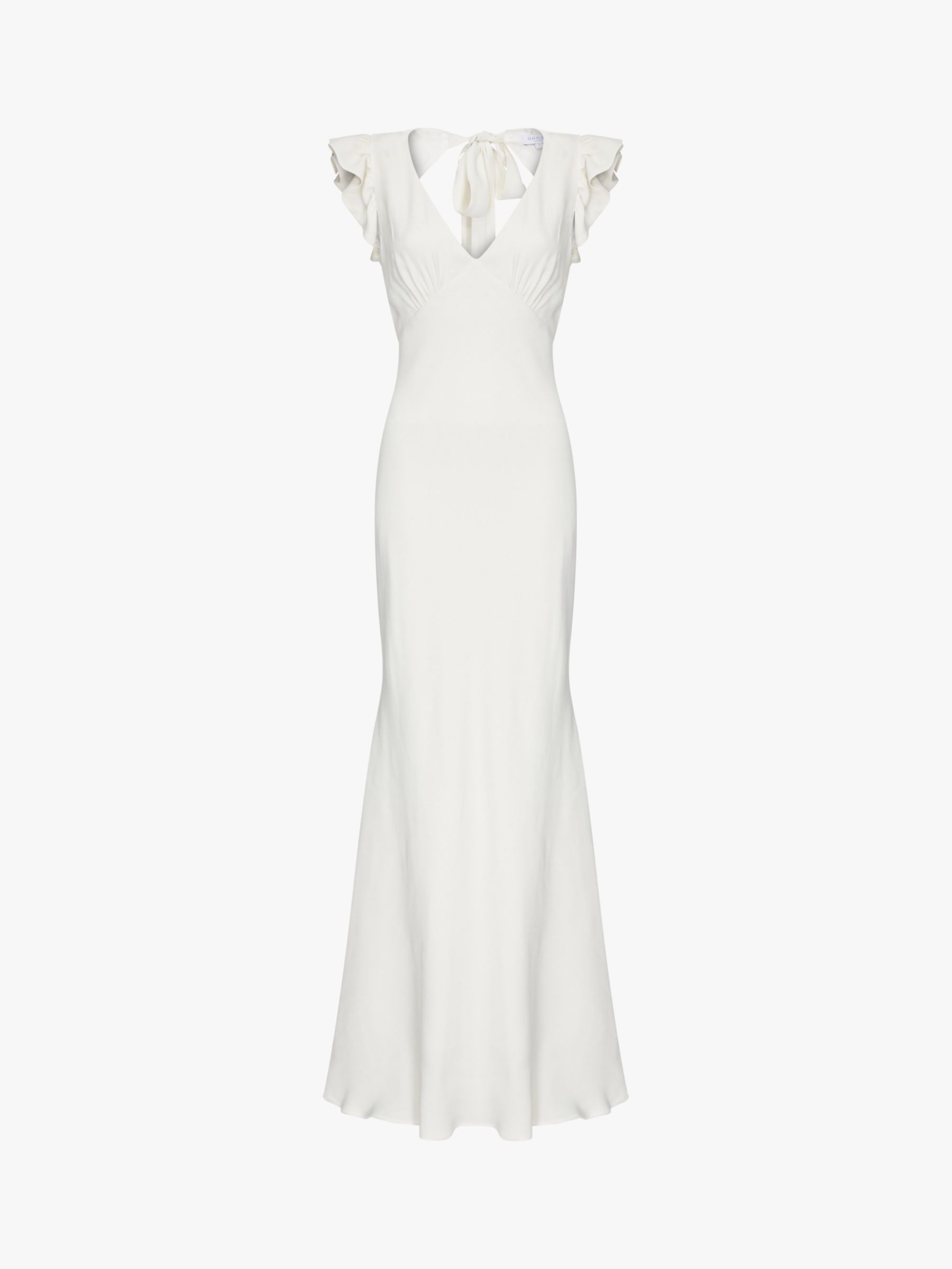 Ghost Liliana Wedding Dress, Cloud Dancer at John Lewis & Partners