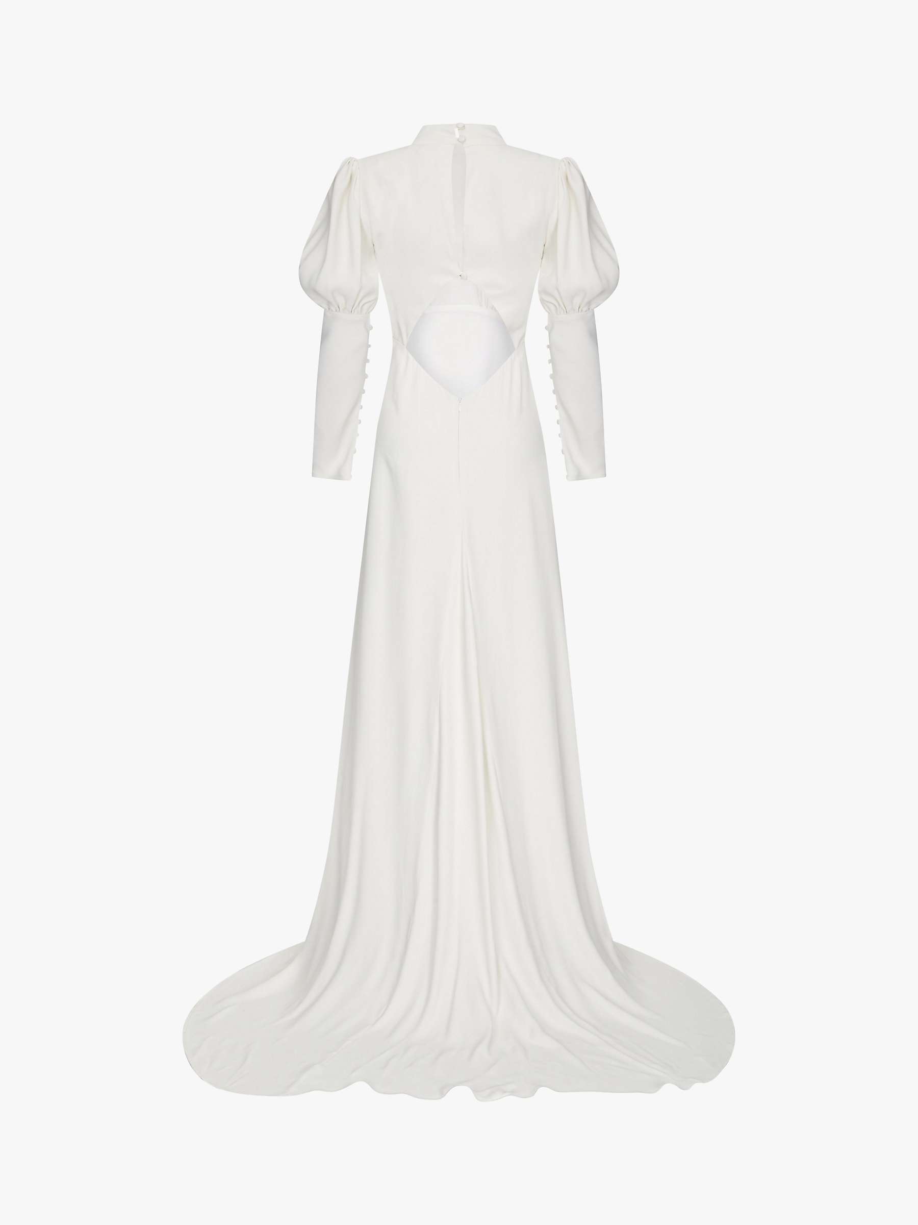 Buy Ghost Laurel Wedding Dress, Cloud Dancer Online at johnlewis.com