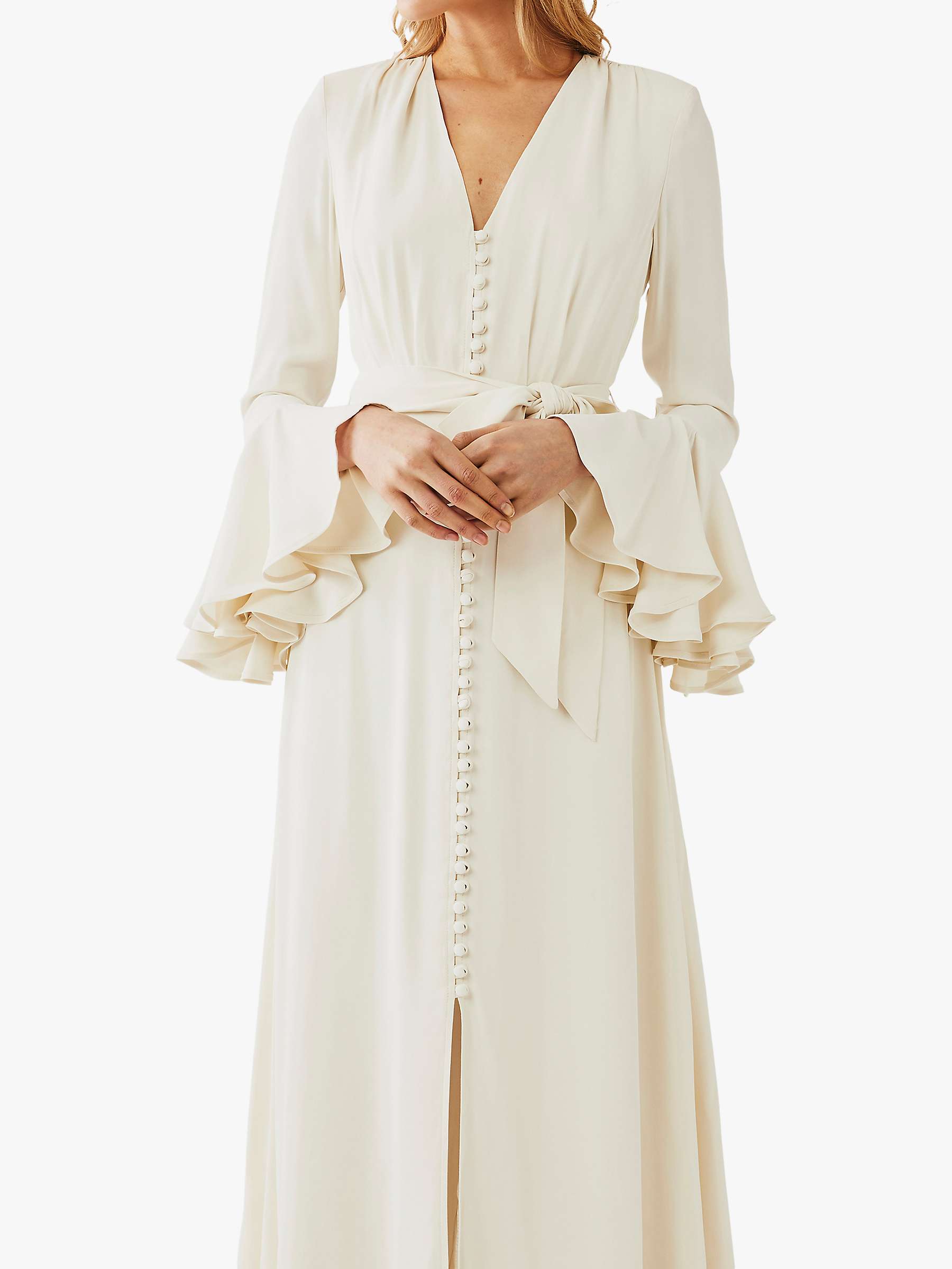 Buy Ghost Viola Wedding Dress, Cloud Dancer Online at johnlewis.com