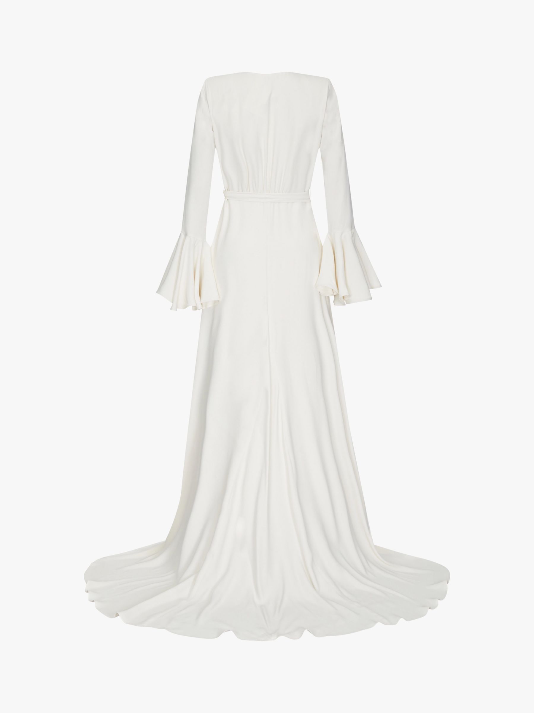 Ghost Viola Wedding Dress, Cloud Dancer at John Lewis & Partners