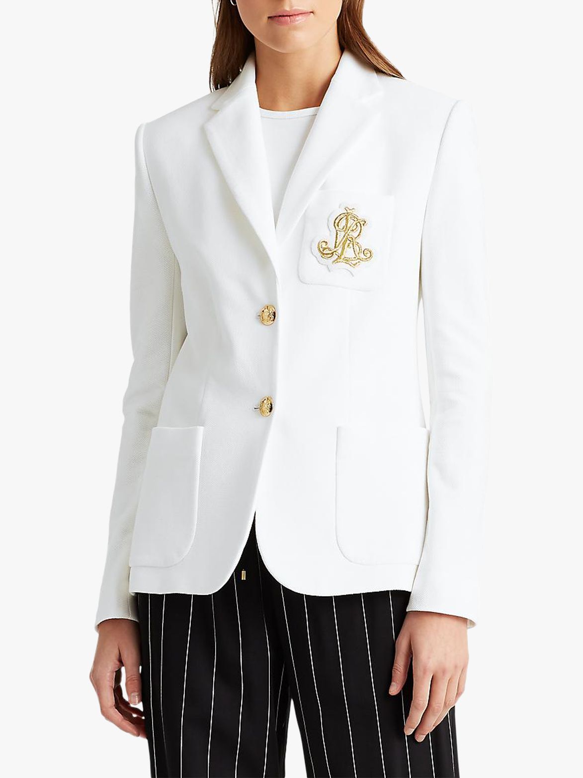 ralph lauren white jacket
