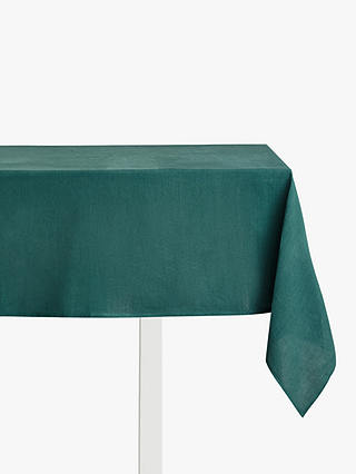 John Lewis & Partners GOTS Organic Linen Tablecloth