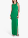 Whistles Tie Back Maxi Dress, Green