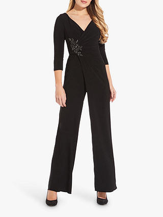 Adrianna Papell Shirred Jersey Jumpsuit