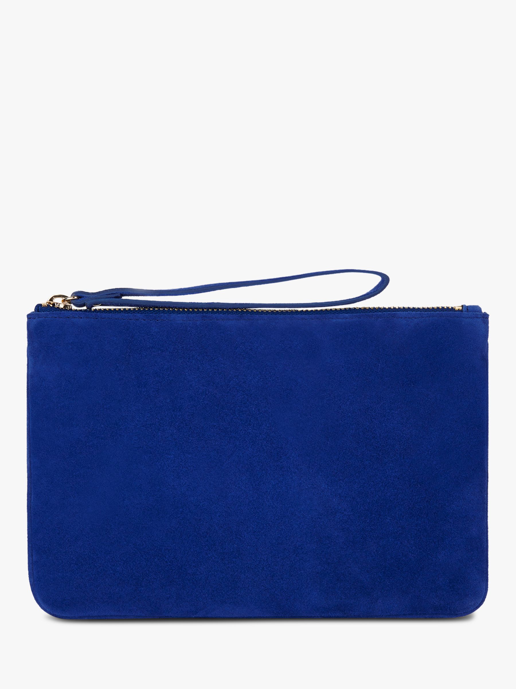 Hobbs Chelsea Leather Wristlet Clutch Bag at John Lewis & Partners