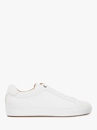 BOSS Mirage Leather Trainers, 100 White