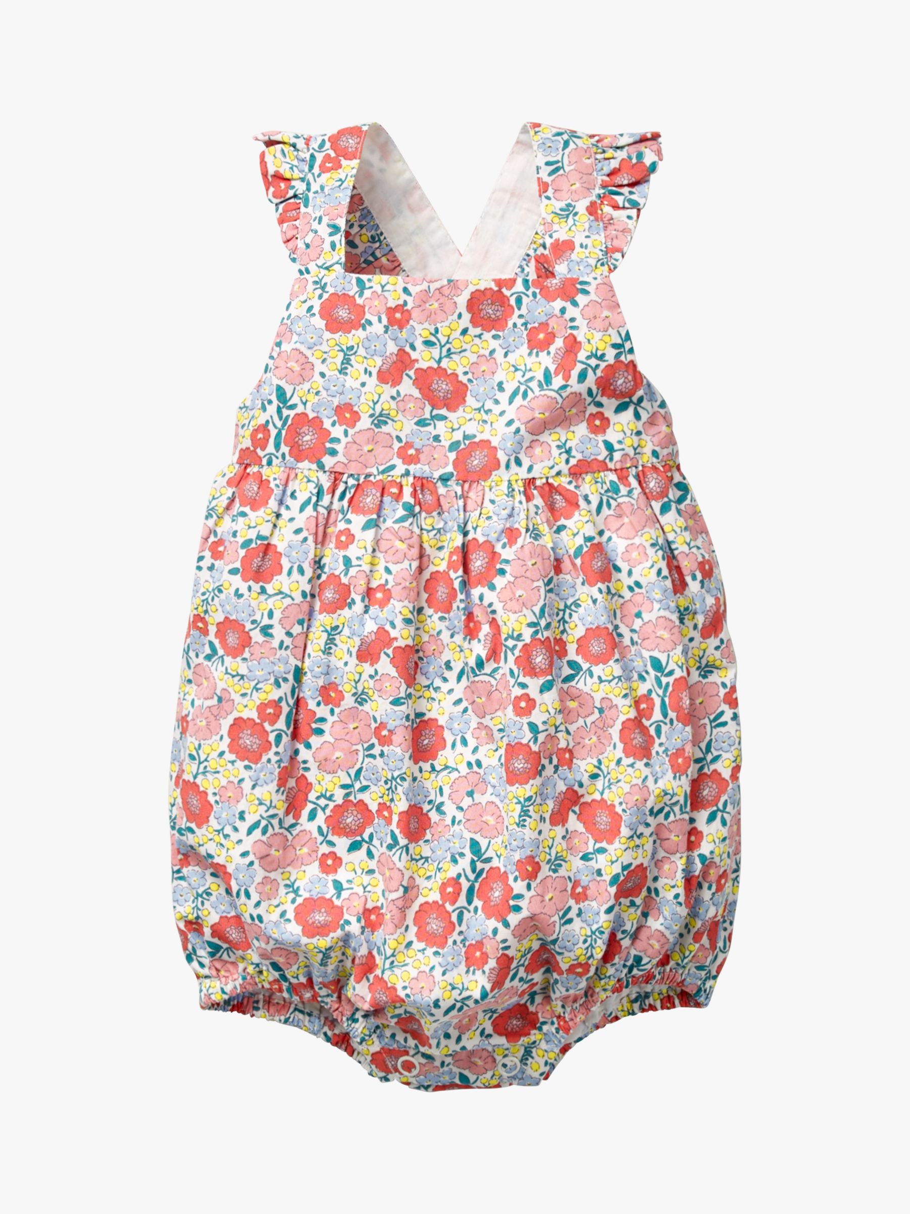 Details about   New Mini Baby Boden Floral Frilly Romper Bubble 12-18 months 