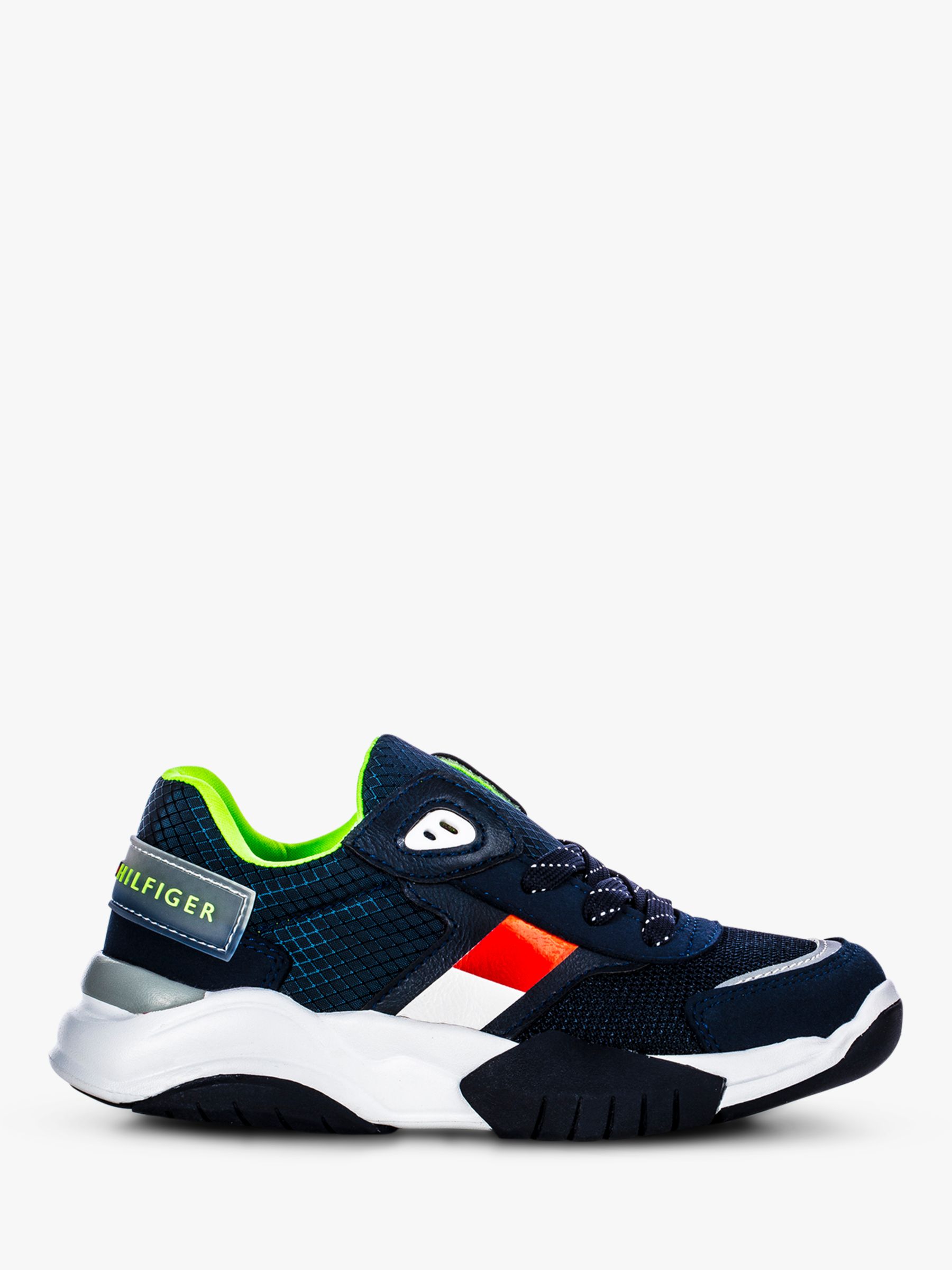 navy tommy hilfiger trainers