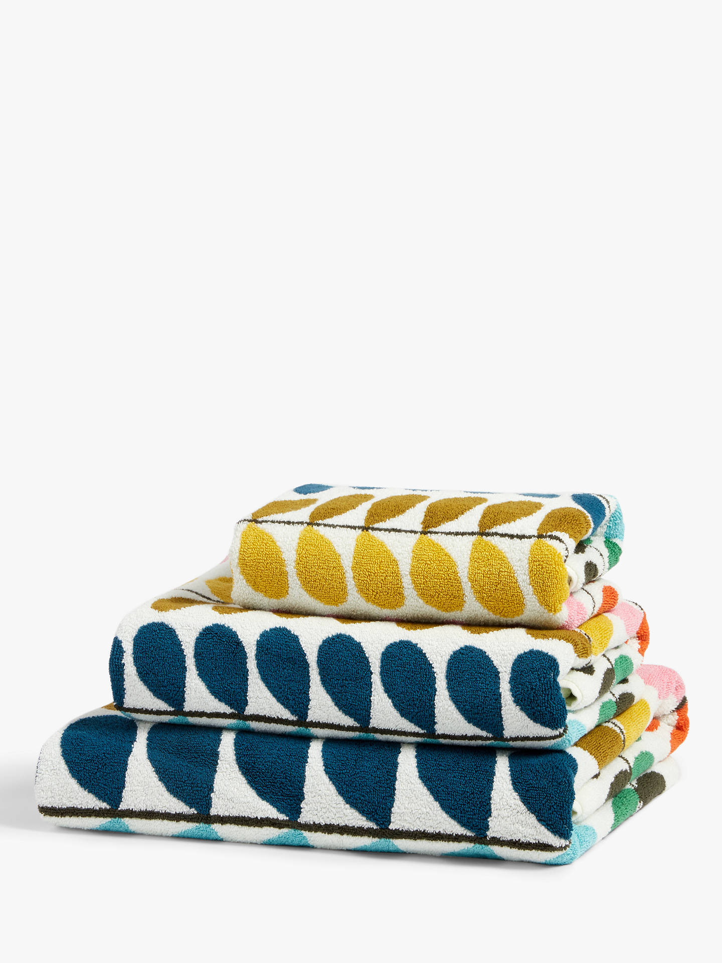 Orla Kiely - Curtain Soft Furnishings Cotton Fabric 