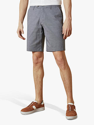 Ted Baker Corto Semi Plain Cotton Shorts