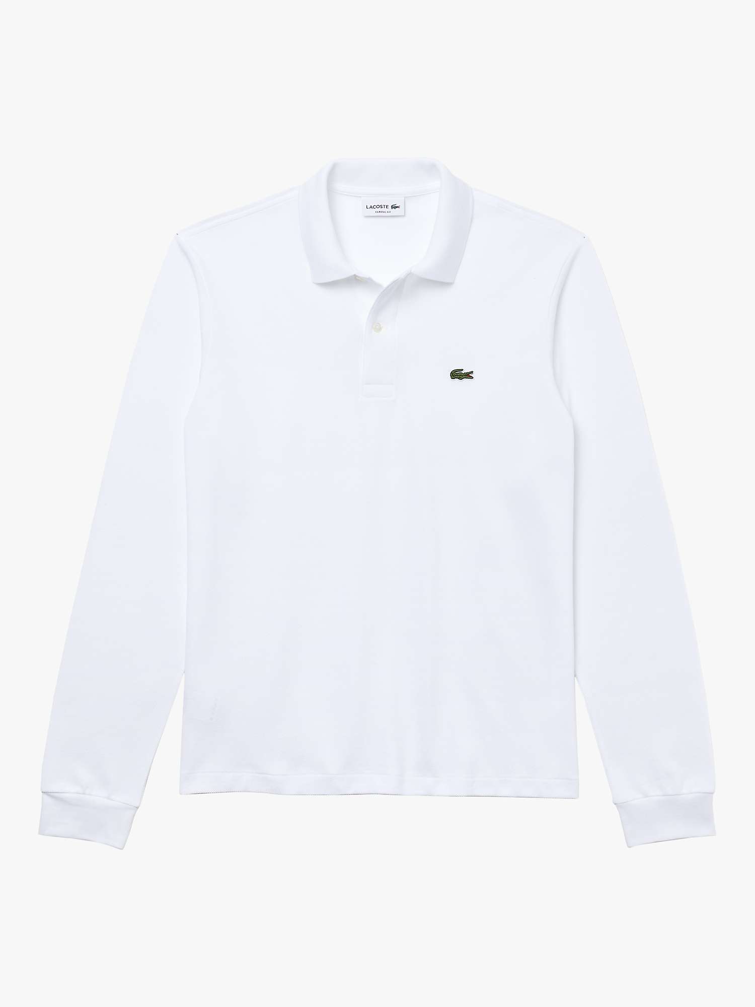 Buy Lacoste L.13.12 Classic Regular Fit Long Sleeve Polo Shirt Online at johnlewis.com