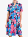 Damsel in a Dress Kelis Abstract Print Dress, Blue/Multi