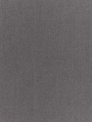 John Lewis & Partners Basket Weave Pair Blackout Lined Eyelet Curtains, Grey, W228 x Drop 137cm