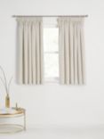 John Lewis Velvet Pair Lined Pencil Pleat Curtains