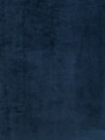 John Lewis Velvet Pair Lined Pencil Pleat Curtains, Navy